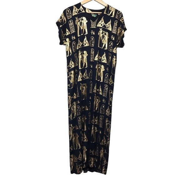 Unique Egyptian 100% Cotton Caftan Hand Made In Egypt - Picture 3 of 11